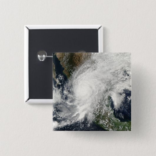 Hurricane Kenna Vierkante Button 5,1 Cm (Voorkant /achterkant)