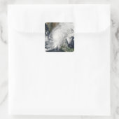 Hurricane Kenna Vierkante Sticker (Tas)