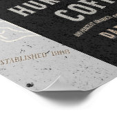 Hurricane Koffie: een nieuw orleans mengsel Poster (Hoek)