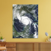 Hurricane Lili Canvas Afdruk (Insitu (Woonkamer))