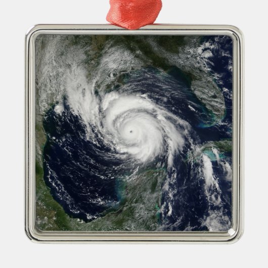 Hurricane Lili Metalen Ornament (Voorkant)
