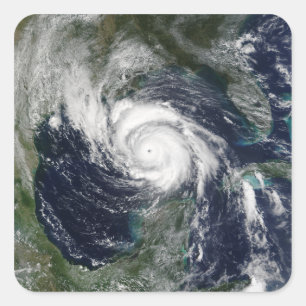 Hurricane Lili Vierkante Sticker