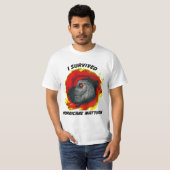 Hurricane Matthew Survivor T-shirt (Voorkant volledig)