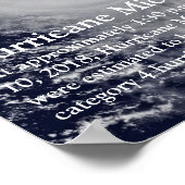 Hurricane Michael Poster (Hoek)