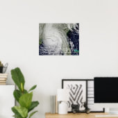Hurricane Michael Poster (Thuiskantoor)