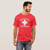 Hurricane Party First Responder T-shirt (Voorkant volledig)