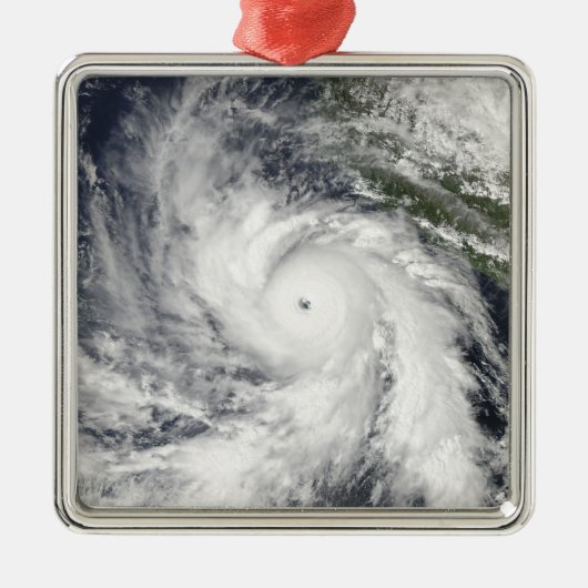 Hurricane Rick Metalen Ornament (Voorkant)