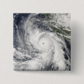 Hurricane Rick Vierkante Button 5,1 Cm (Voorkant)