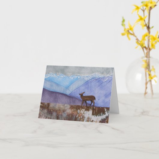 Hurricane Ridge Kaart (Gele Bloem)