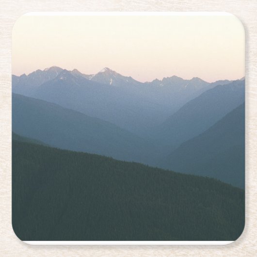 Hurricane Ridge Kartonnen Onderzetters (Voorkant)