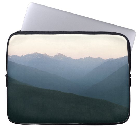 Hurricane Ridge Laptop Sleeve (Voorkant)
