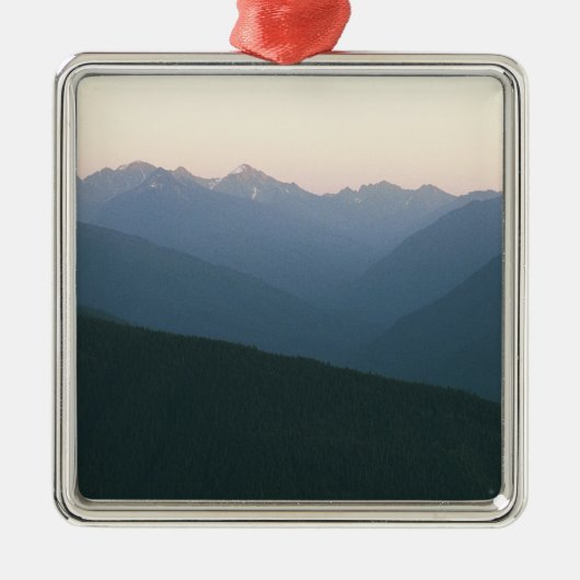 Hurricane Ridge Metalen Ornament (Voorkant)