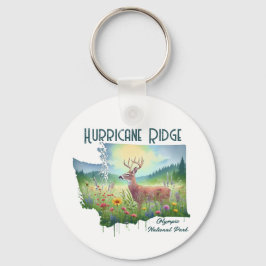 Hurricane Ridge National Park Souvenir Gift Sleutelhanger