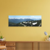 Hurricane Ridge Panorama (meerdere panelen) Canvas Afdruk (Insitu (Woonkamer))