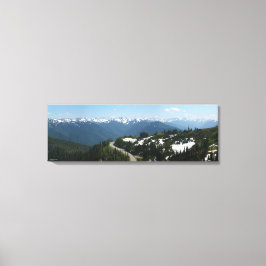 Hurricane Ridge Panorama (meerdere panelen) Canvas Afdruk