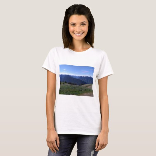 Hurricane Ridge T-shirt voor dames (Voorkant volledig)