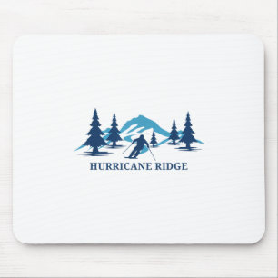Hurricane Ridge Washington Ski Resort Skiër Muismat