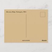 Hurricane Ridge Washington USA Briefkaart (Achterkant)