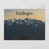 Hurricane Ridge Washington USA Briefkaart (Voorkant)