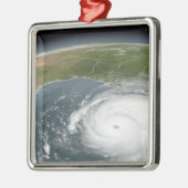 Hurricane Rita Metalen Ornament (Links)