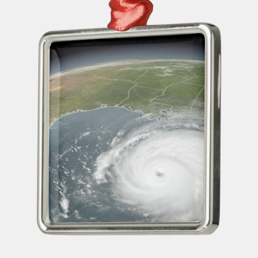 Hurricane Rita Metalen Ornament (Links)