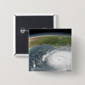 Hurricane Rita Vierkante Button 5,1 Cm (Voorkant /achterkant)