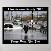 HURRICANE SANDY 2012 poster (Voorkant)