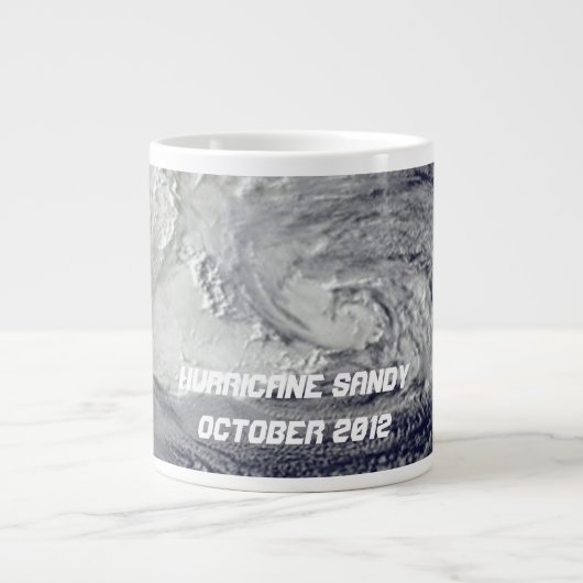 Hurricane Sandy Jumbo Mok (Voorkant)