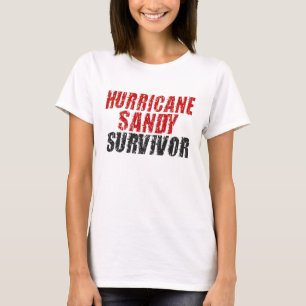 Hurricane Sandy Survivor Distress Shirt