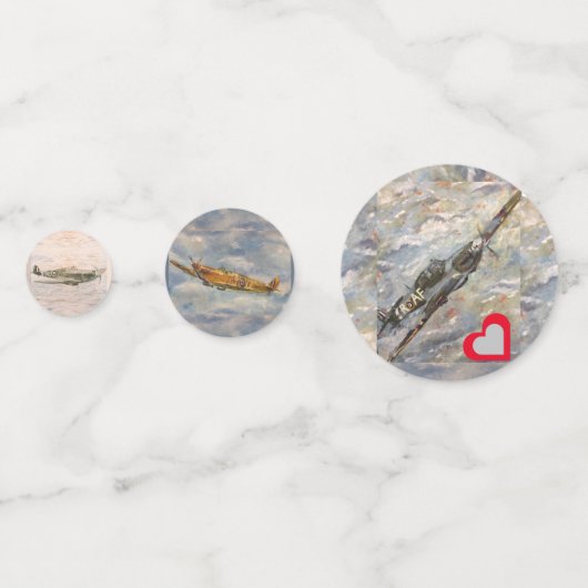 Hurricane & Spitfires Confetti (Voorkanten)