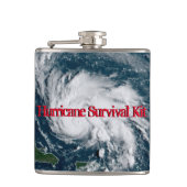 Hurricane Survival Kit Flask Heupfles (Voorkant)