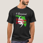 Hurricane Survivor Personalized T-Shirt (Voorkant)
