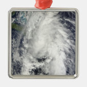 Hurricane Tomas Metalen Ornament (Voorkant)