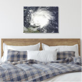 Hurricane Tomas over de Lesser Antilles Canvas Afdruk (Insitu (Slaapkamer))