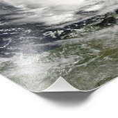 Hurricane Tomas over de Lesser Antilles Foto Afdruk (Hoek)