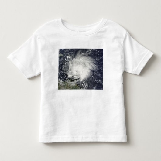 Hurricane Tomas over de Lesser Antilles Kinder Shirts (Voorkant)