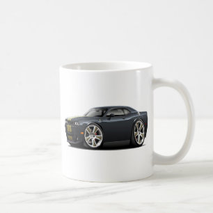 Hurst Challenger Black-Gold-auto Koffiemok