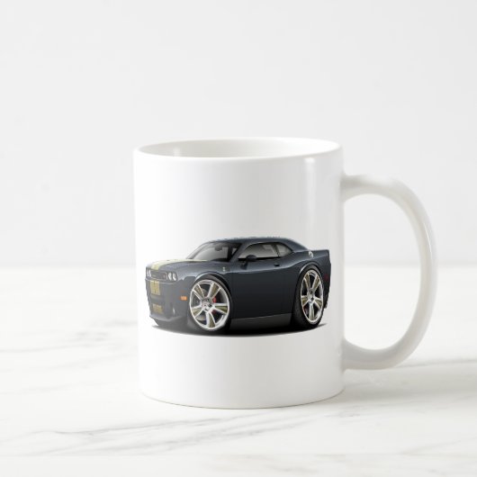 Hurst Challenger Black-Gold-auto Koffiemok (Rechts)
