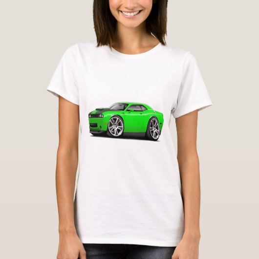 Hurst Challenger Limoen T-shirt (Voorkant)