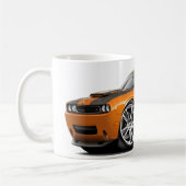 Hurst Challenger Oranje auto Koffiemok (Links)