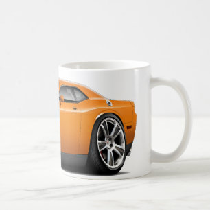 Hurst Challenger Oranje auto Koffiemok