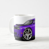 Hurst Challenger Paarse Car Koffiemok (Voorkant links)