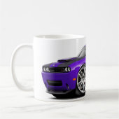 Hurst Challenger Paarse Car Koffiemok (Links)