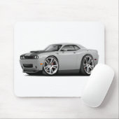 Hurst Challenger Silver Car Muismat (Met muis)