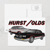 Hurst/Olds Briefkaart (Voorkant / Achterkant)
