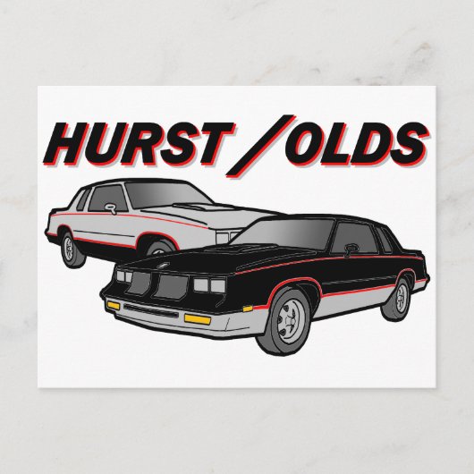 Hurst/Olds Briefkaart (Voorkant)