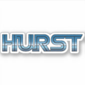 Hurst Texas Sticker (Voorkant)