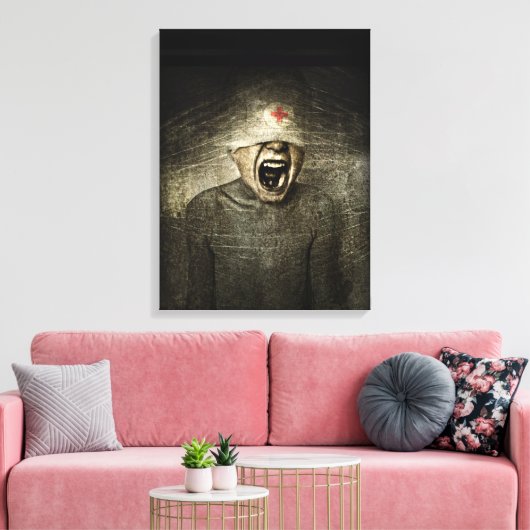 Hurt 2013 canvas afdruk (Insitu (Woonkamer))