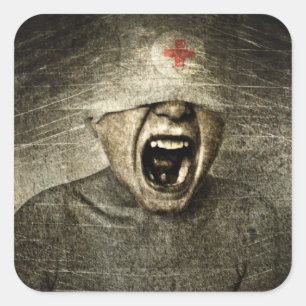 Hurt 2013 vierkante sticker