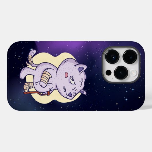 HURT CAT Case-Mate iPhone CASE (Achterkant (horizontaal))